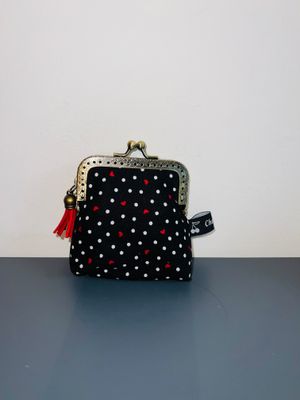 ​PORTE MONNAIE VINTAGE "PETITS CŒURS"