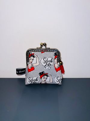 ​PORTE MONNAIE VINTAGE "GIRL POWER"