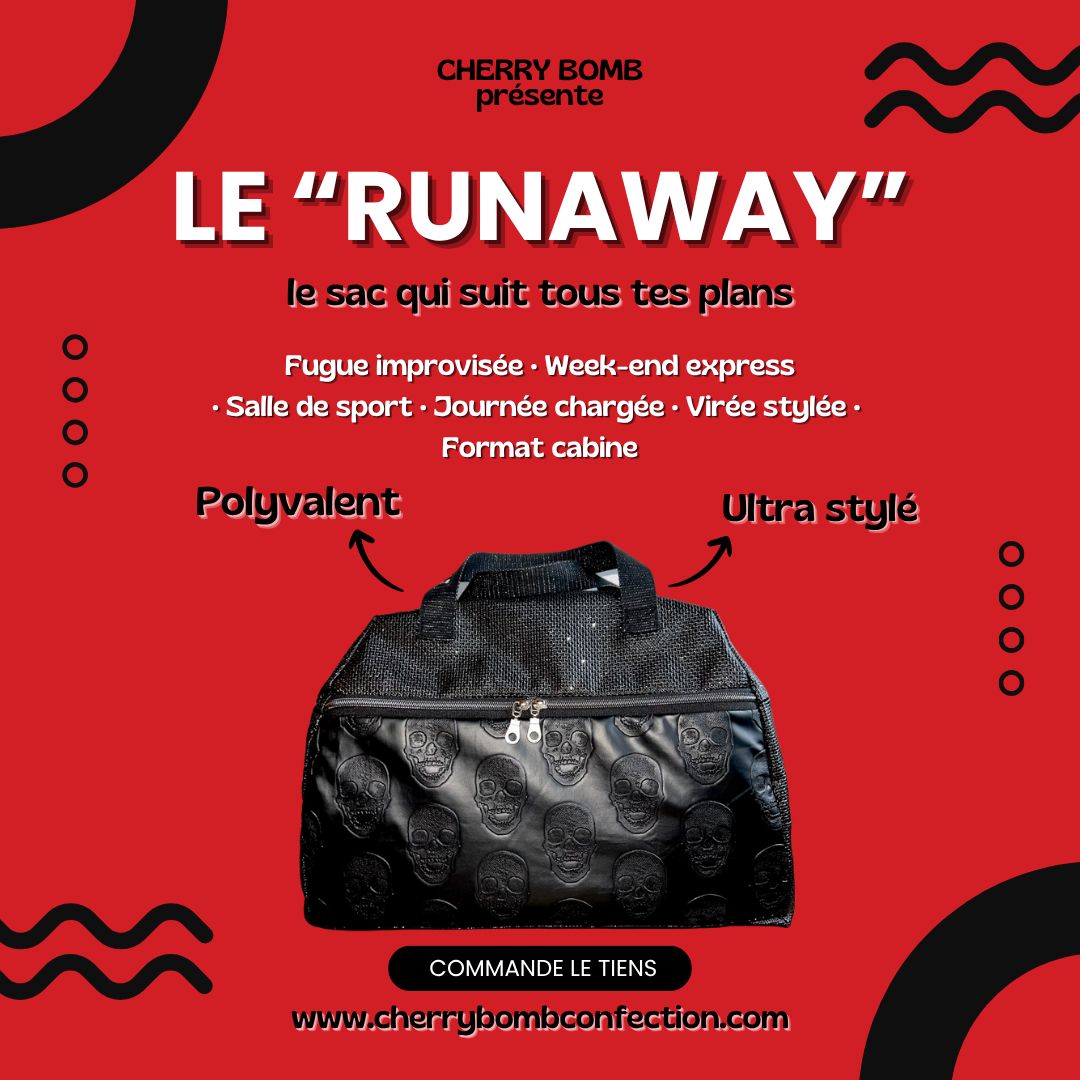 SAC "RUNAWAY" A PERSONNALISER