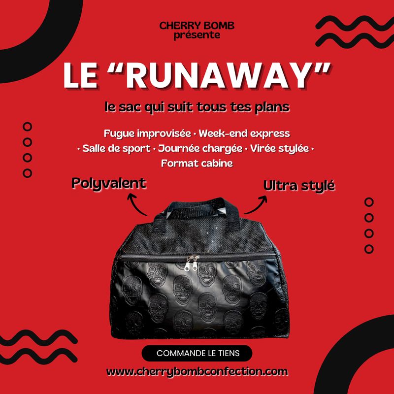 SAC "RUNAWAY" A PERSONNALISER