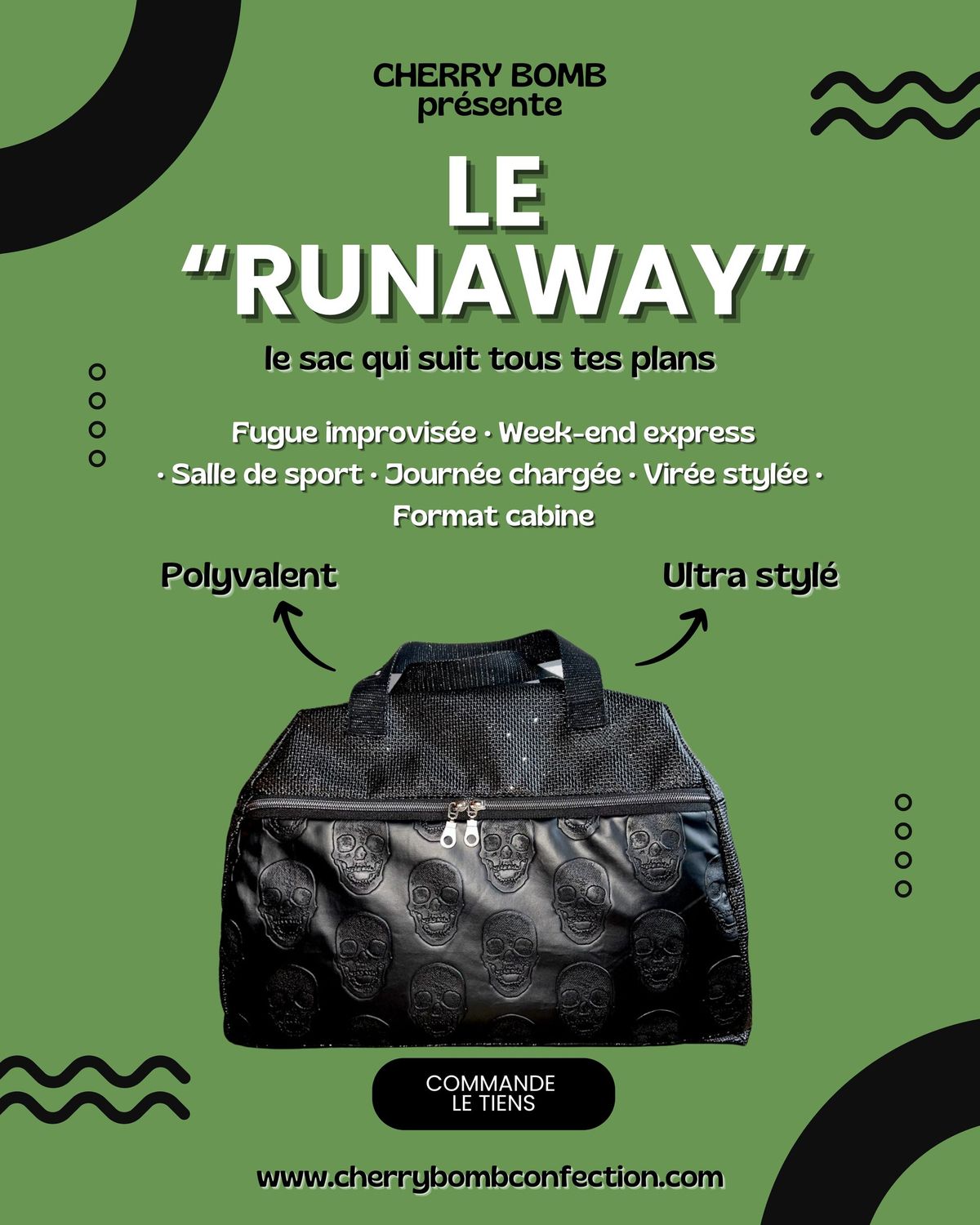 SAC "RUNAWAY" A PERSONNALISER
