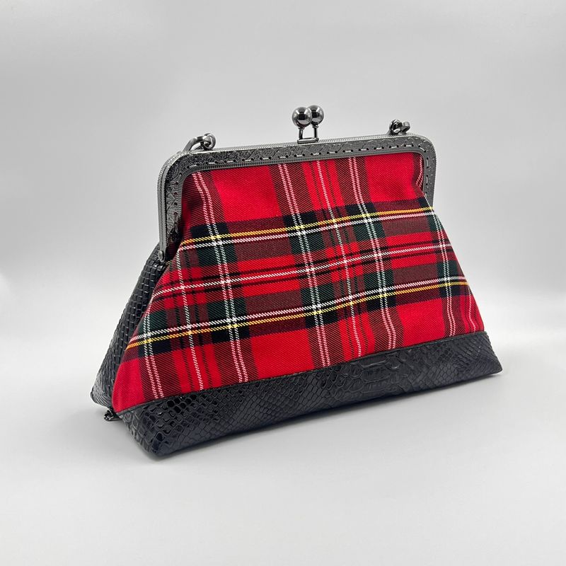 GRAND SAC A MAIN VINTAGE GRAND SAC A MAIN VINTAGE "ECOSSAIS - COBRA"