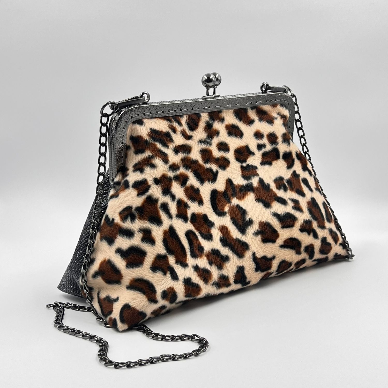 GRAND SAC A MAIN VINTAGE GRAND SAC A MAIN VINTAGE "GRAOUUUUUH - PAILLETTES"