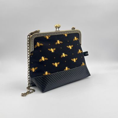 ​PETIT SAC A MAIN VINTAGE "ABEILLES - CRBONE"