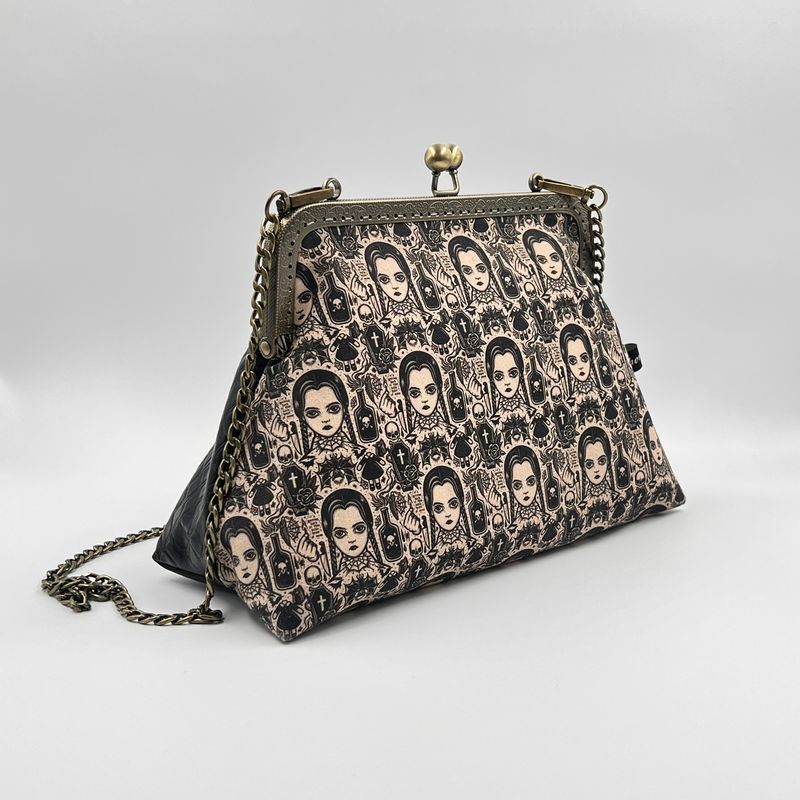 GRAND SAC A MAIN VINTAGE GRAND SAC A MAIN VINTAGE "WEDNESDAY - CROCO"