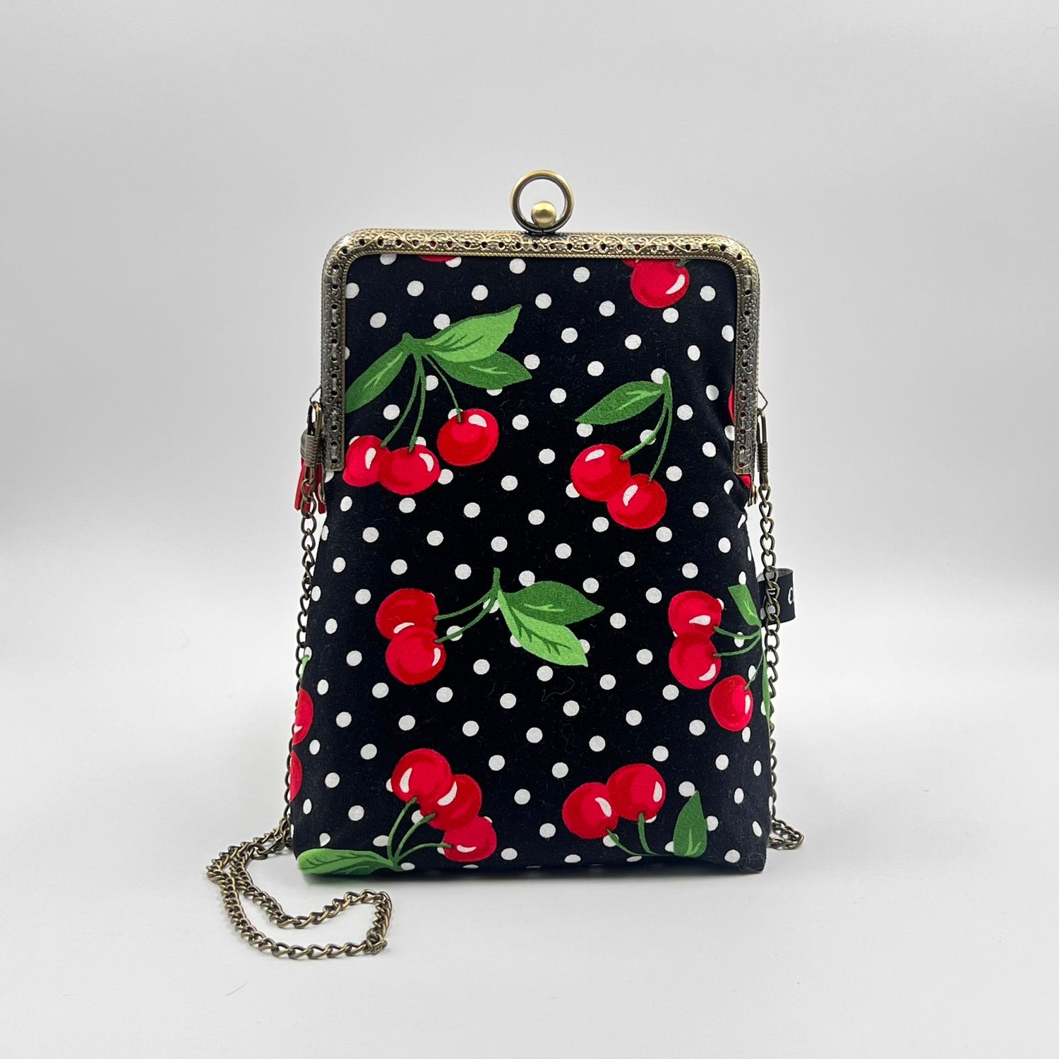 PETITE POCHETTE VINTAGE "CHERRY"