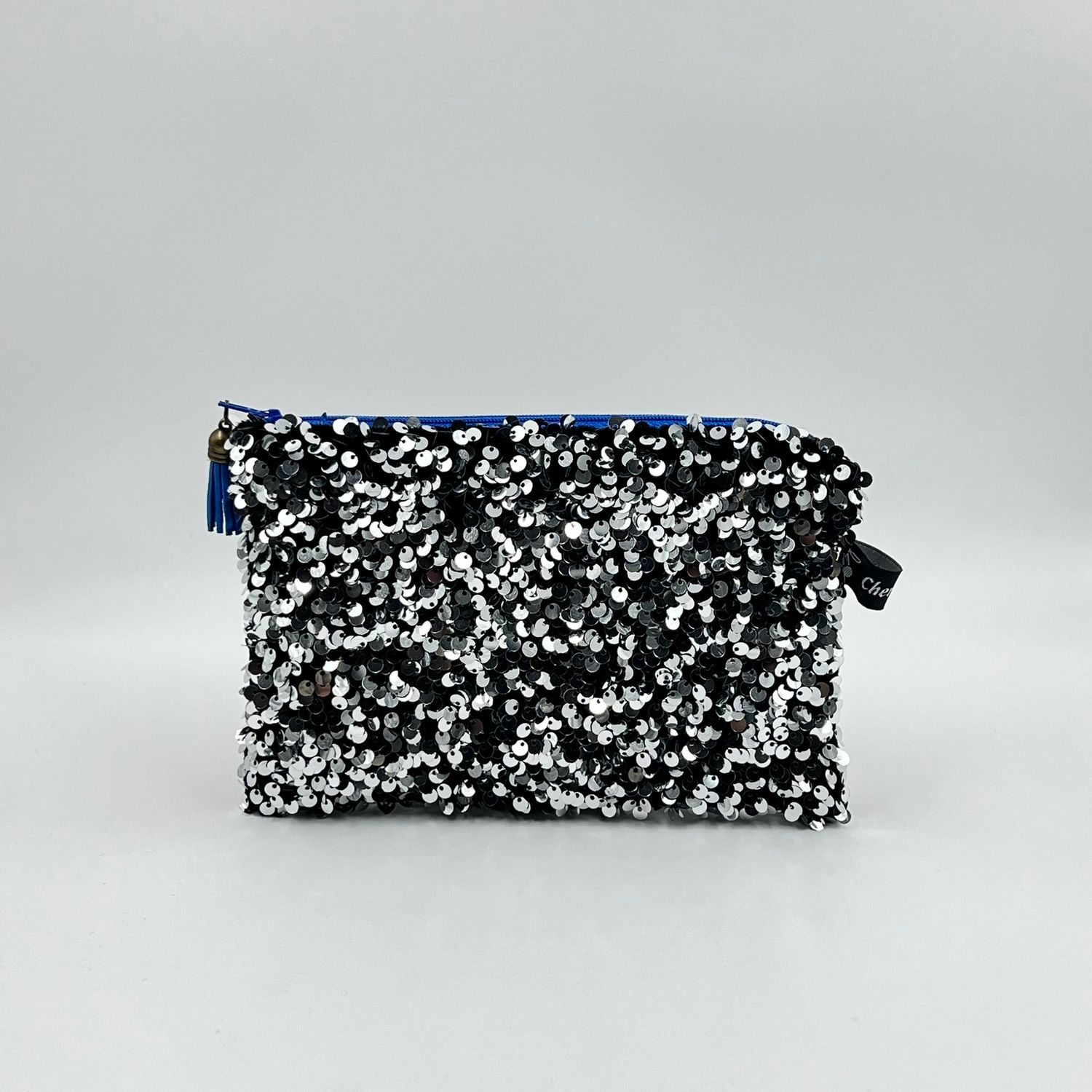 TROUSSE A TOUT TROUSSE A TOUT "SEQUINS ARGENT - CARBONE"