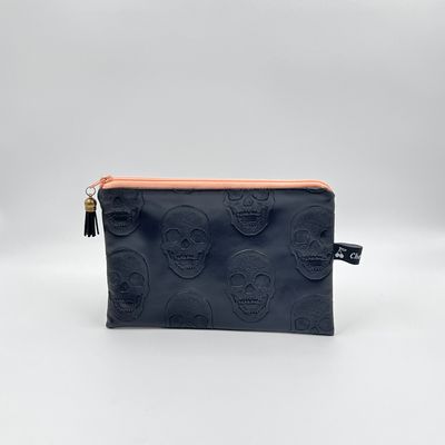 TROUSSE A TOUT "SKULL NOIR - PAILLETTES"
