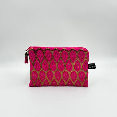 TROUSSE A TOUT TROUSSE A TOUT "CACHEMIRE FUCHSIA - OR"