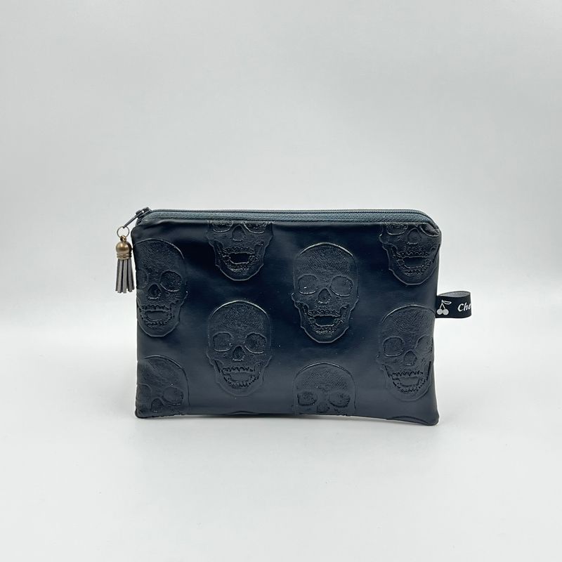 TROUSSE A TOUT "SKULL BLACK - CARBONE"