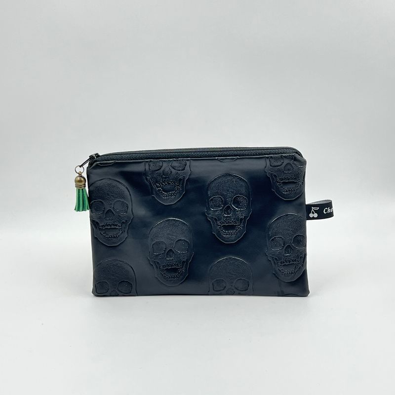 TROUSSE A TOUT "SKULL BLACK - PAILLETTES"