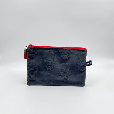 TROUSSE A TOUT "SKULL BLACK RED - COBRA"