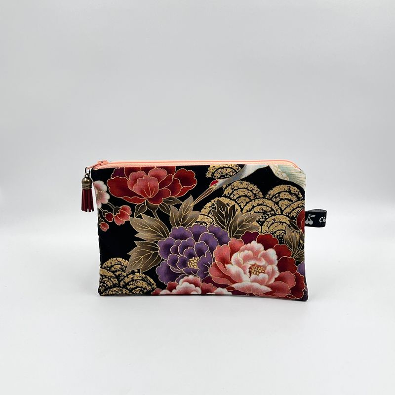 TROUSSE A TOUT "GRUE CORAIL - BUBBLE TAUPE"