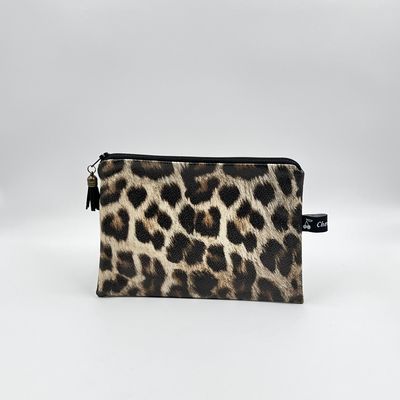 TROUSSE A TOUT TROUSSE A TOUT "LEOPARD SIMILI - PAILLETTES"