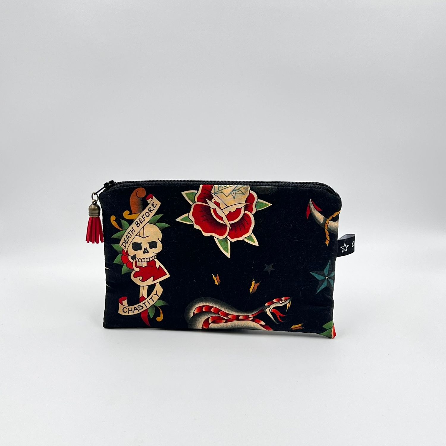 TROUSSE A TOUT TROUSSE A TOUT "TATTOO BLACK - CROCO"