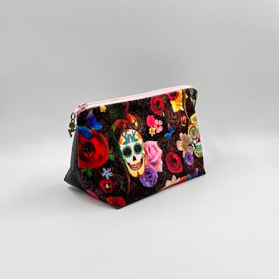 PETITE TROUSSE DE TOILETTE PETITE TROUSSE DE TOILETTE "SKULL VELOURS - ROCK PAILLETTES"