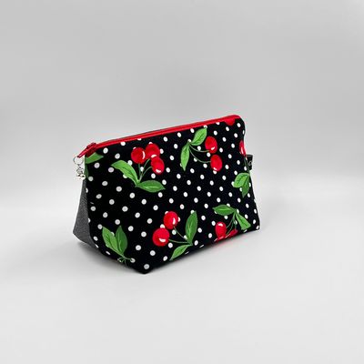 PETITE TROUSSE DE TOILETTE PETITE TROUSSE DE TOILETTE "CHERRY CHERRY - PAILLETTES"