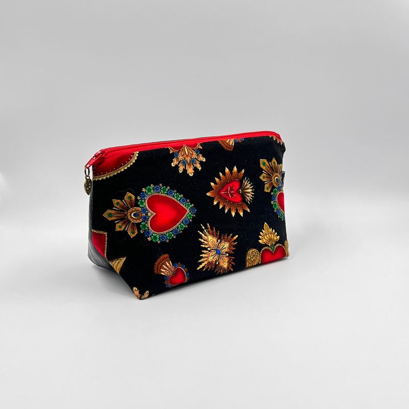 PETITE TROUSSE DE TOILETTE "EX-VOTO - CROCO"