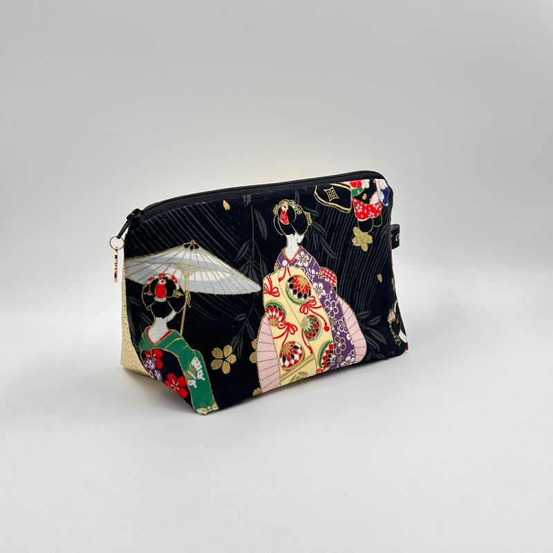 PETITE TROUSSE DE TOILETTE "JAPONAISE - OR"