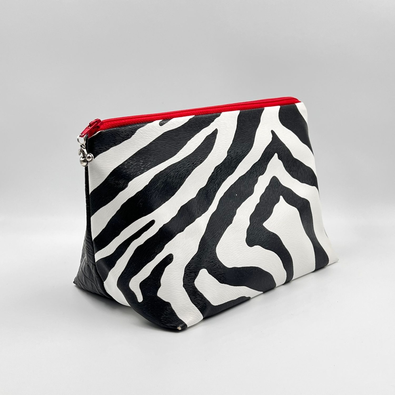 MOYENNE TROUSSE DE TOILETTE "ZEBRE - CROCO"