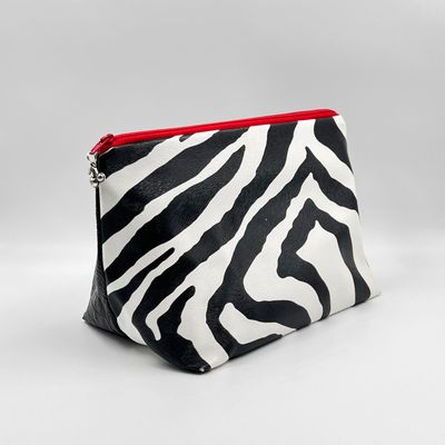 MOYENNE TROUSSE DE TOILETTE MOYENNE TROUSSE DE TOILETTE "ZEBRE - CROCO"