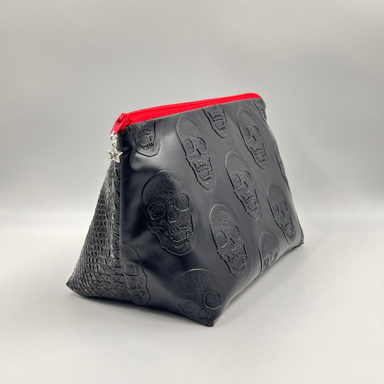 MOYENNE TROUSSE DE TOILETTE "SKULL NOIR - COBRA"