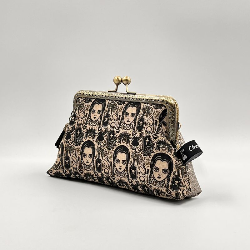 GRAND PORTE MONNAIE VINTAGE GRAND PORTE MONNAIE VINTAGE "WEDNESDAY - ROCK TAUPE"