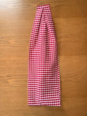 ? BANDEAU FIL DE FER "VICHY ROUGE ET BLANC"