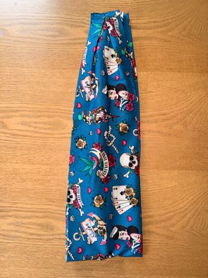 ? BANDEAU FIL DE FER "SAILOR TATTOO BLEU"