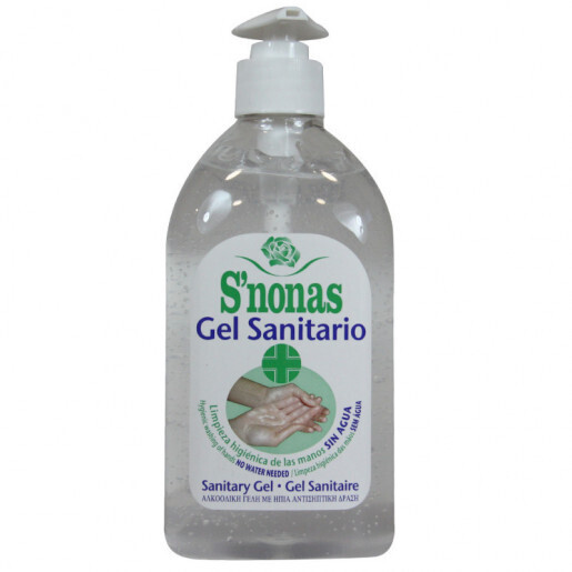 Gel mains sanitaire snonas 500ml