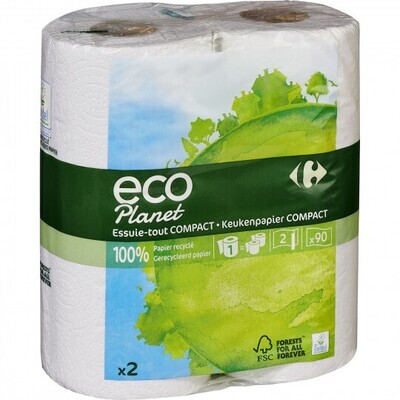 Papier toilettes Eco 4 rouleaux