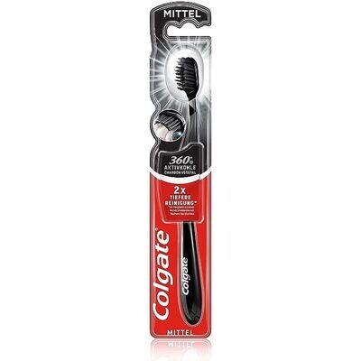 Brosse à dents colgate charbon double action medium