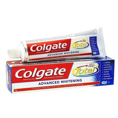 Dentifrice Colgate total 12