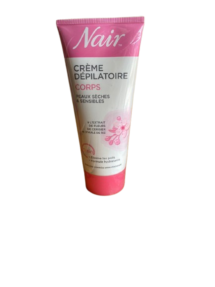 Crème dépilatoire Nair peau sèche et sensible