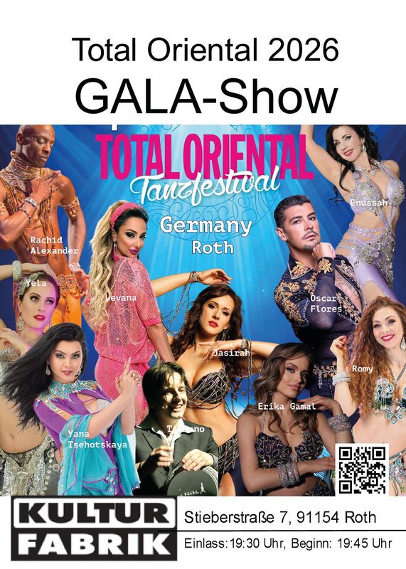 Ticket Gala-Show Total Oriental