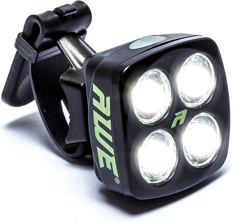 AWE AWEBlitz 80 Lumens Front Light Super Bright 4 LED's USB Rechargeable Bicycle CE Approved