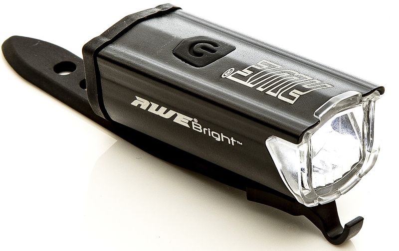 AWE AWE300 300 Lumens Alloy SUPER BRIGHT 1 x AWE LED Bicycle/Bike Front/Head Light USB Rechargeable IPX4 Waterproof CE Approved