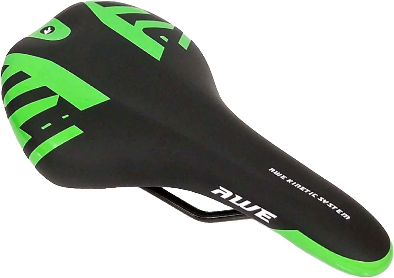 AWE Adult MTB Race Saddle Mens Green Black