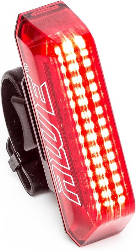 AWE AWEALARM 30 Lumens BRIGHT 15 x AWE LED's 80 Decibel ALARM USB Rechargeable Bicycle Rear Light CE Approved
