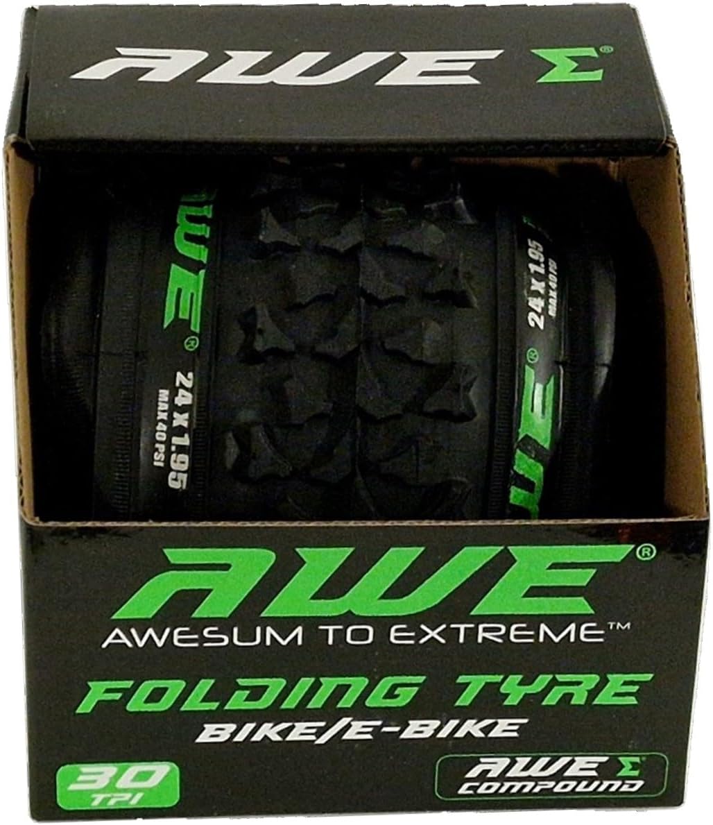AWE AWERide Bike/E-Bike Folding Tyres 24