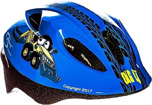 Sport Direct "Dig It" Bike/Scooter Helmet Kids/Childs Digger 48-52cm CE EN1078 APPROVED