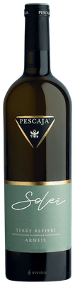 Arneis terre alfieri solei Pescaja 2024
