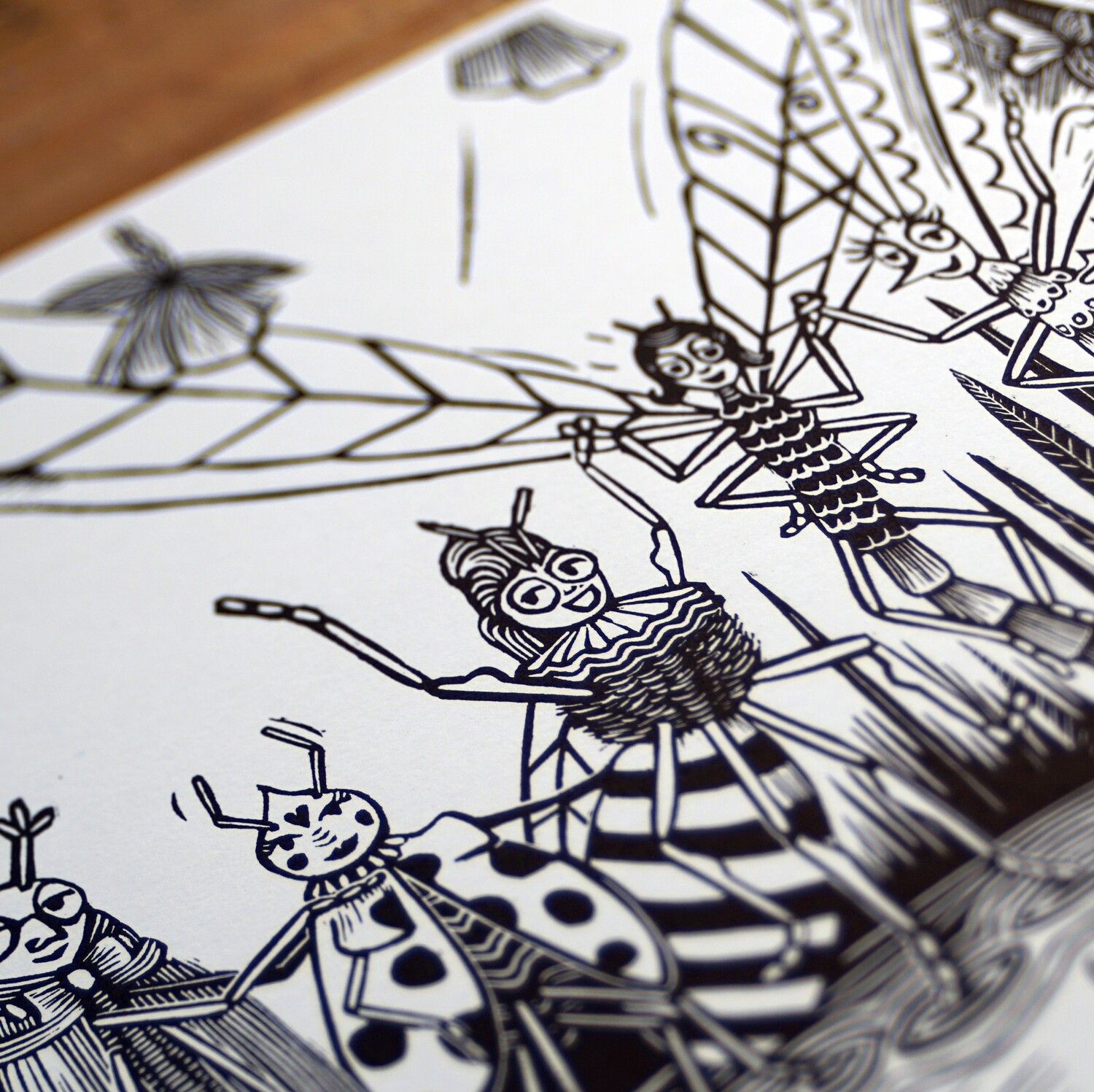 Print / Insect theatre