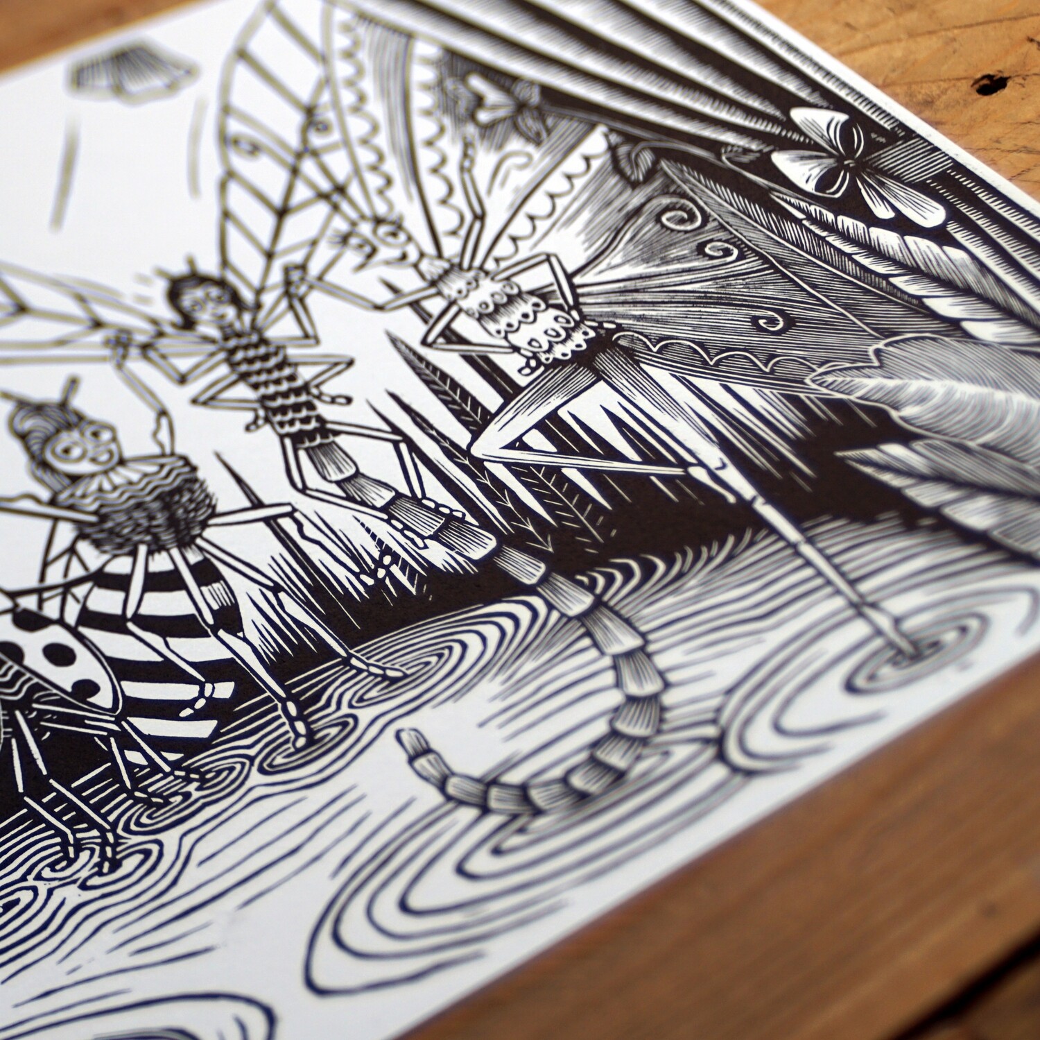 Print / Insect theatre
