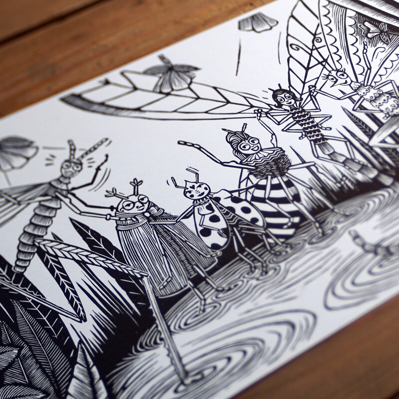 Print / Insect theatre