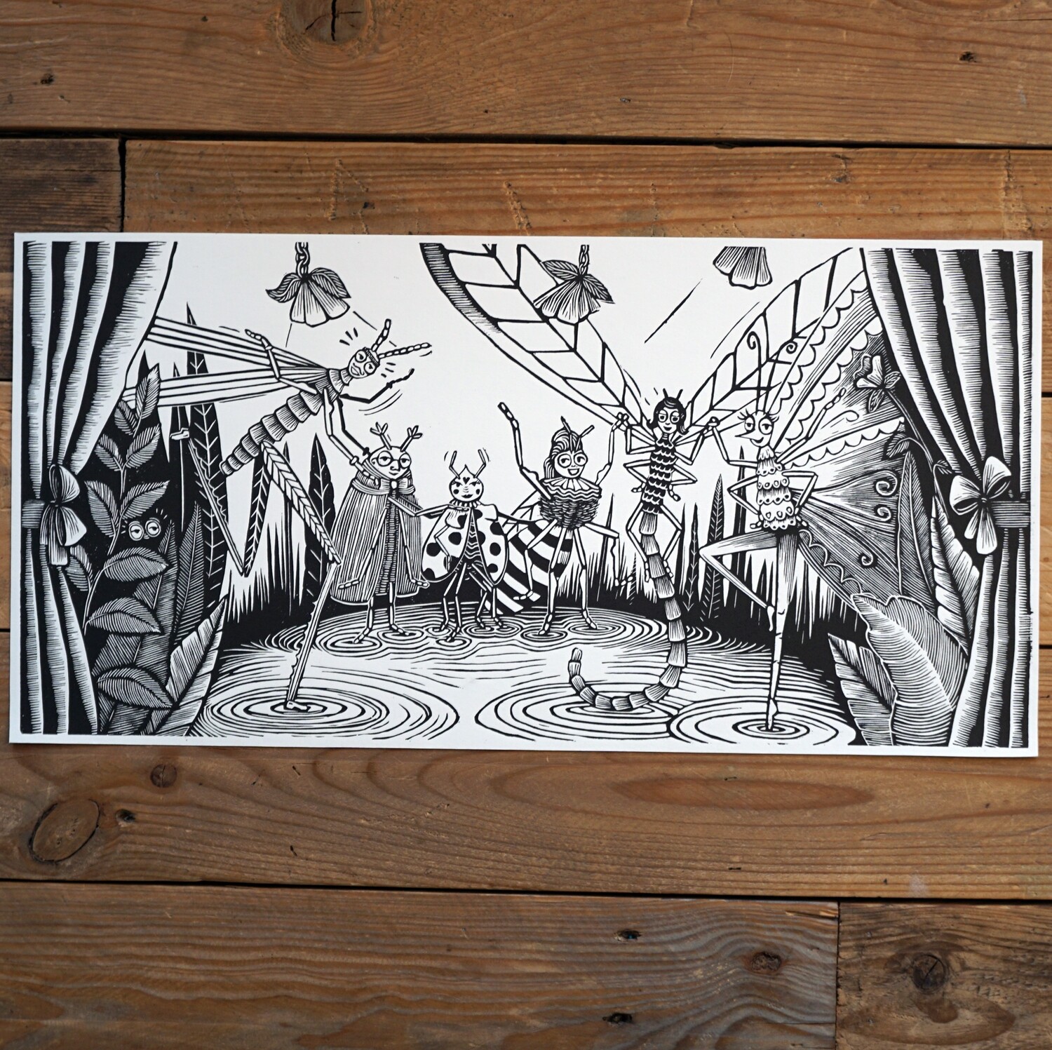 Print / Insect theatre