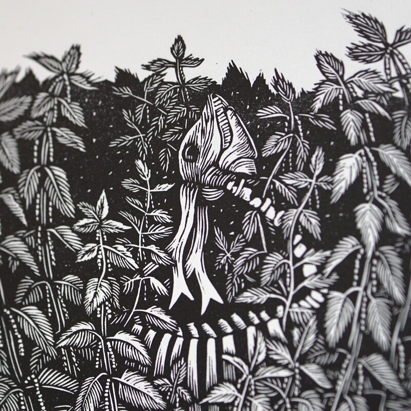 Urtica dioica / Nettle / Blue clouds