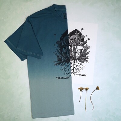 Taraxacum Officinale / T-shirt / Dip Dye