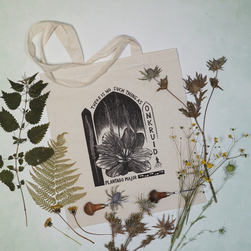 #4 Plantago Mayor/ Totebag