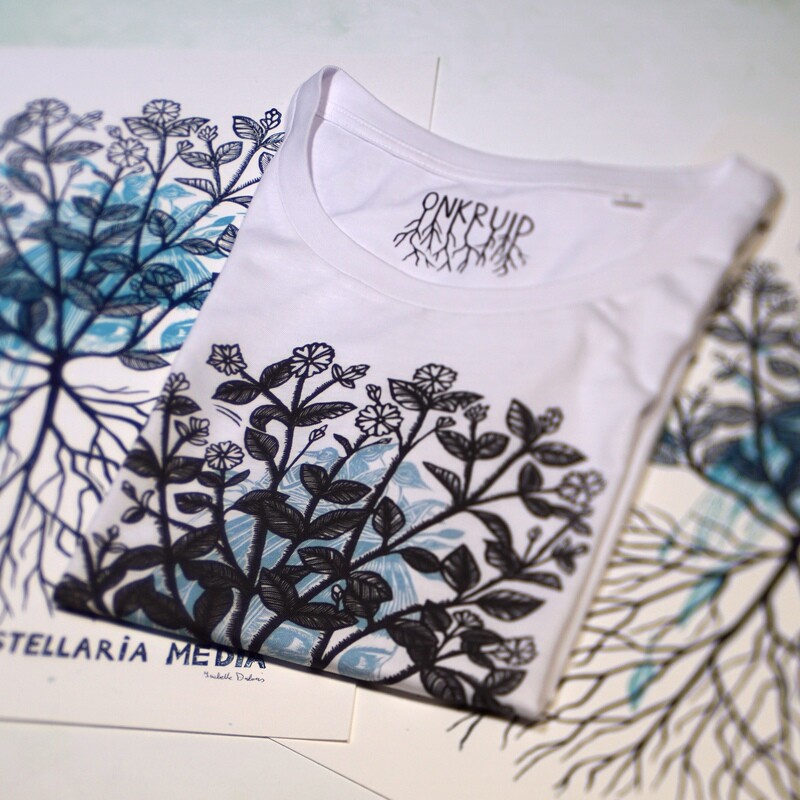 #3 Stellaria media/ women's  t-shirt